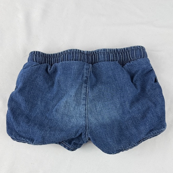 Cat & Jack Dark Blue Denim Shorts - Picture 2 of 4
